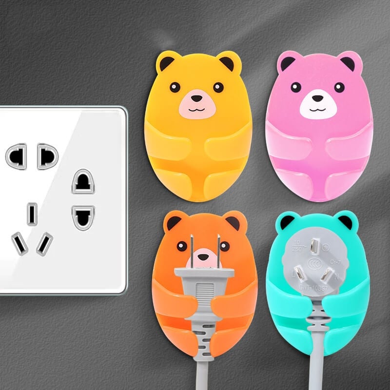 Last Day Promotion 48% OFF - Cute Bear Hook Bracket(4 PCS)