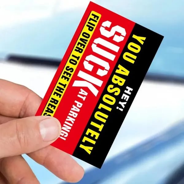 🎄TikTok Christmas Sale - 70% OFF✨Bad Parking Cards