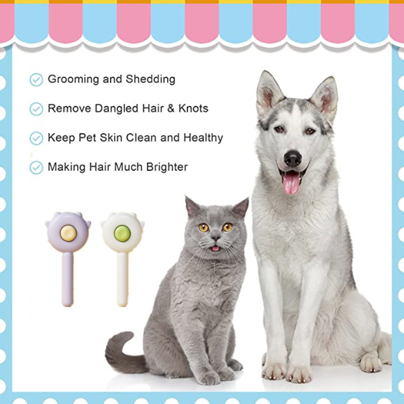 (🔥Last Day Promotion - SAVE 50%OFF) Pet Floating Hair Massage Comb - Buy 2 Free Shipping Now!