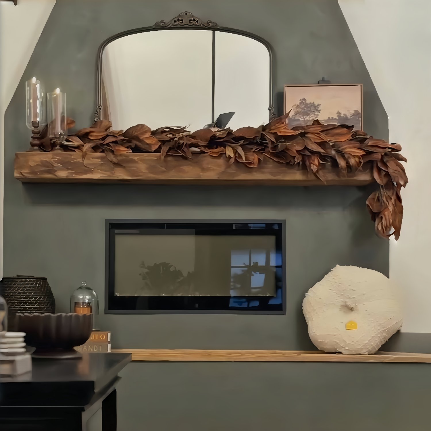 🎁TikTok Last Day Sale - 70% OFF🔥Brown Magnolia Leaf Garland--Buy 2 Free Shipping