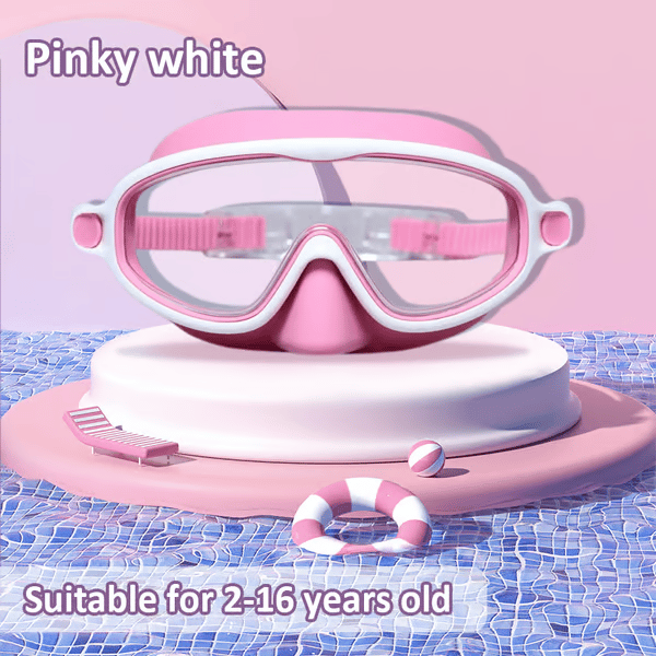 🎁TikTok Last Day Sale - 70% OFF🏊‍♀️HD children's large frame waterproof and anti-fog swimming goggles✨Buy 2 Get Free Shipping