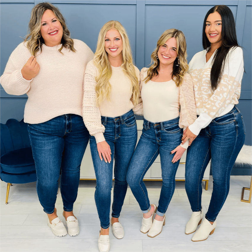 🔥Heißer Verkauf  49% Rabat🏆Bauchkontrollierende Po-Lifting-bequeme Vintage-Jeans