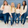 🔥Heißer Verkauf  49% Rabat🏆Bauchkontrollierende Po-Lifting-bequeme Vintage-Jeans