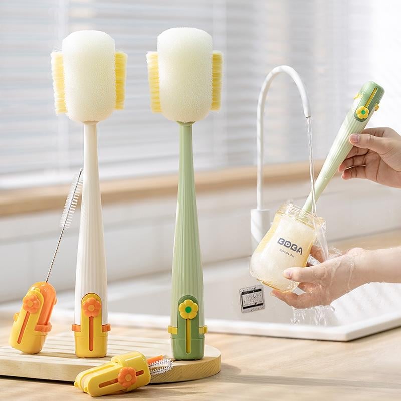 🔥Last Day Promotion 50% OFF🔥5-in-1 Bottle Cleaning Brush (Multifunctional)
