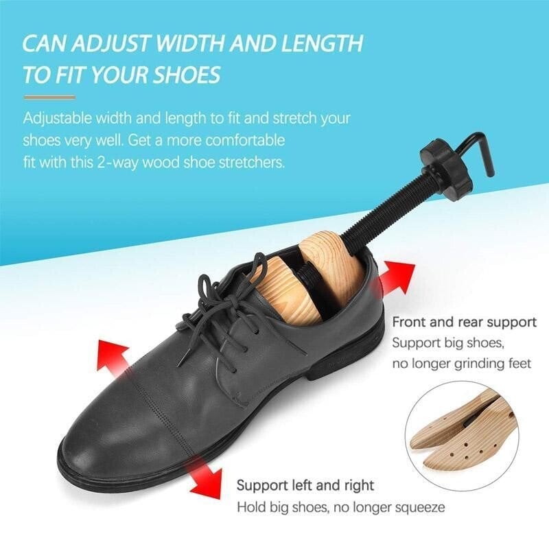 🔥Last Day Promotion 50% OFF🔥 Wooden Shoe Stretcher( Buy 2 Free Shipping)