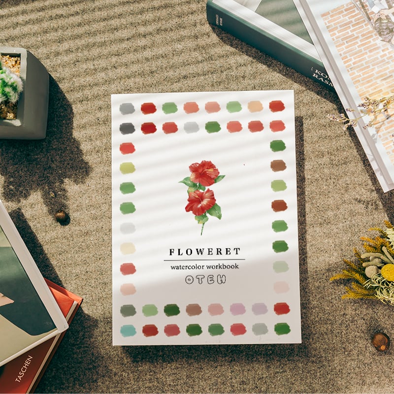🎁70% Off Christmas Sale!🎄 Watercolor Workbook🖼️Beginner-Friendly