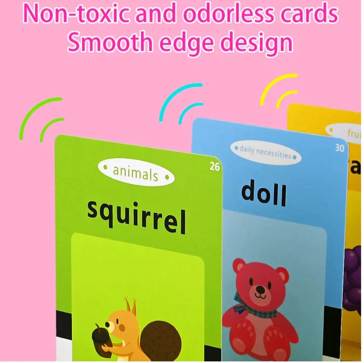 👶📚(Last Day Promotion - 50% OFF)Audible Flashcards For Children🥰-BUY 2 FREE SHIPPING