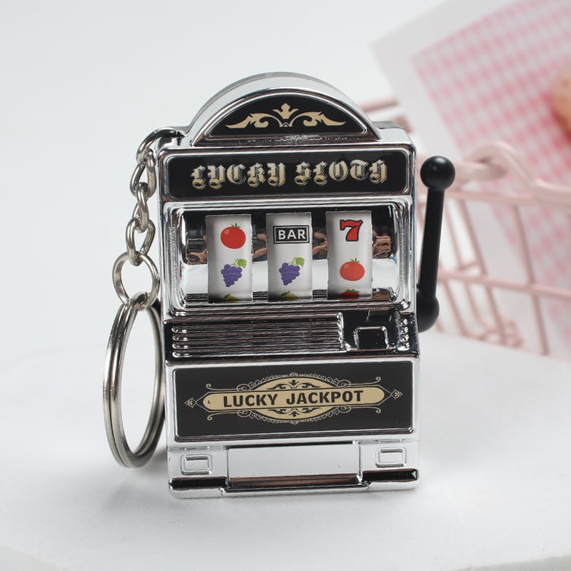 🔥Last Day Promotion - 70% OFF🎁💥🎰Slot Machine Keychain