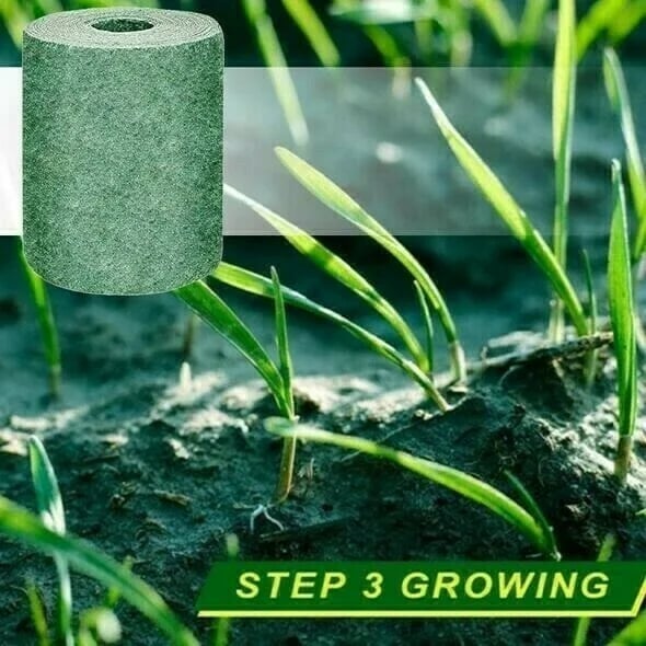 (🎉Last Day Promotion 50% OFF) Biodegradable Grass Seed Mat - Buy 2 Get 1 Free