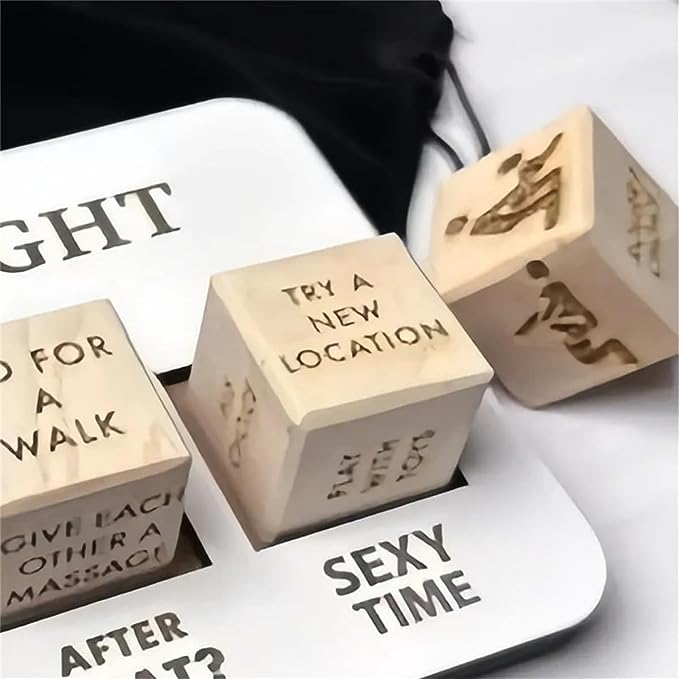 🔥LAST DAY - SAVE 65% OFF🔥Date Night Dice After Dark Edition,Adult Fun Games for Couples