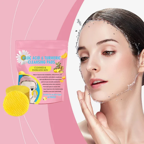 💥LAST DAY PROMOTION 60% OFF💥Turmeric Kojic Acid Cleansing Pads