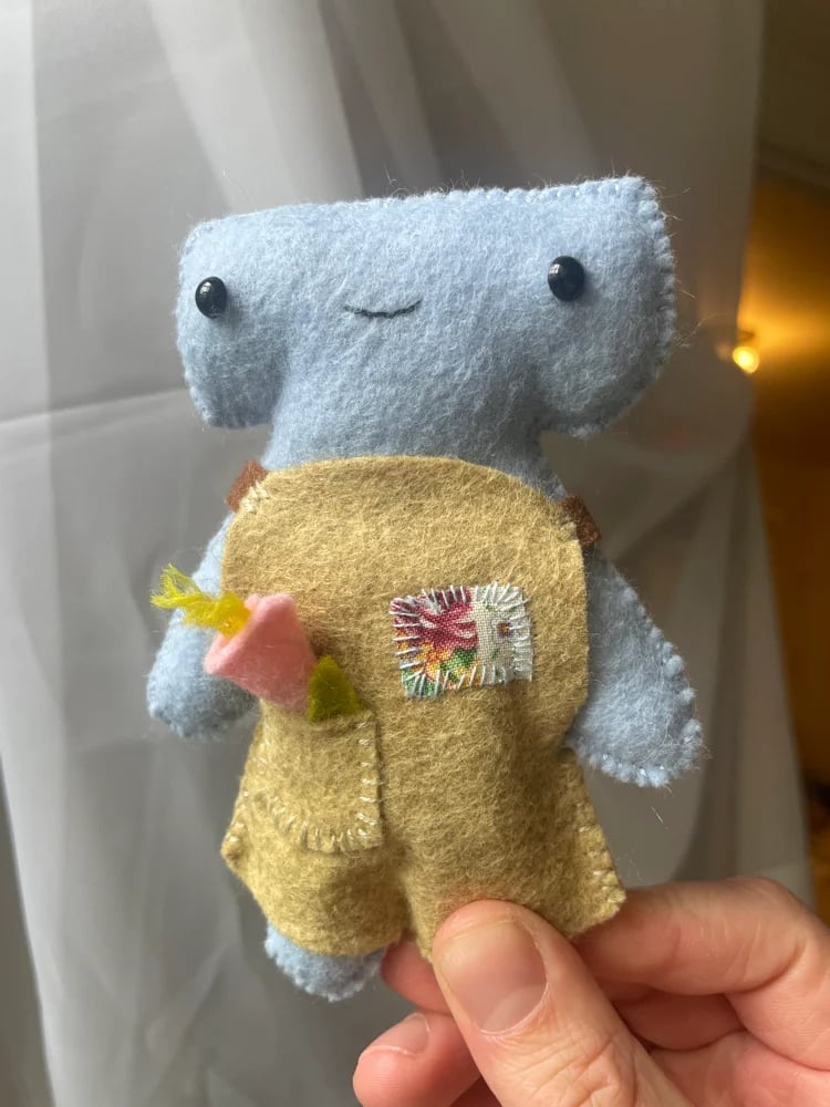 🔥LAST DAY SALE 50% OFF-🦈Handmade Felt Shark Character Dolls Collection
