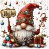 🎄Christmas Charm Gnome Jigsaw Puzzle 1000 Pieces