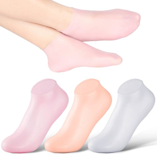 💥LAST DAY SALE 50% OFF💥Foot Spa Moisturizing Exfoliating Silicone Socks⚡BUY 3 GET 1 FREE