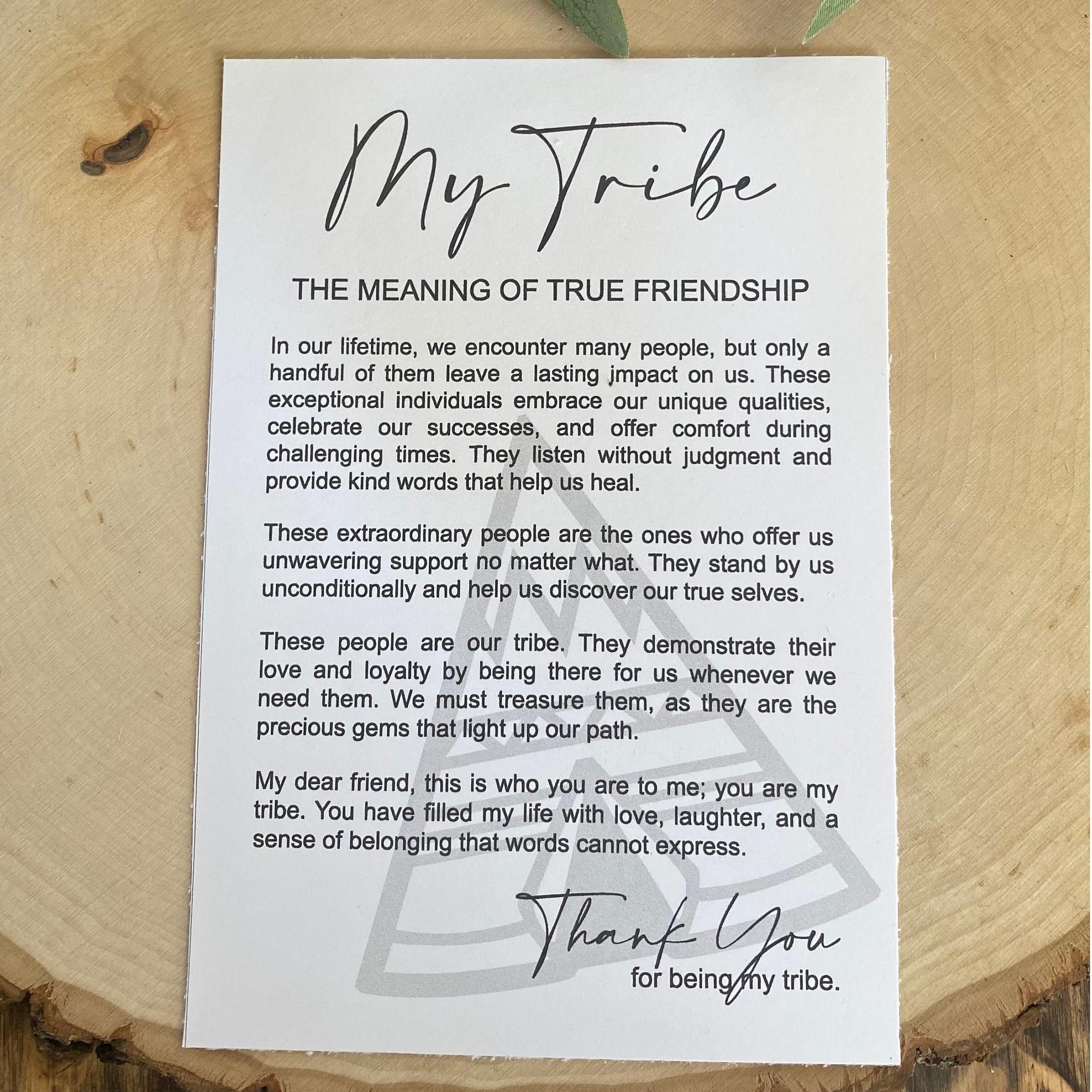 💞Friendship Story Card Ornament(𝗠𝗮𝗿𝘁𝗶𝗻 𝗠𝘂𝗲𝗹𝗹𝗲𝗿®)