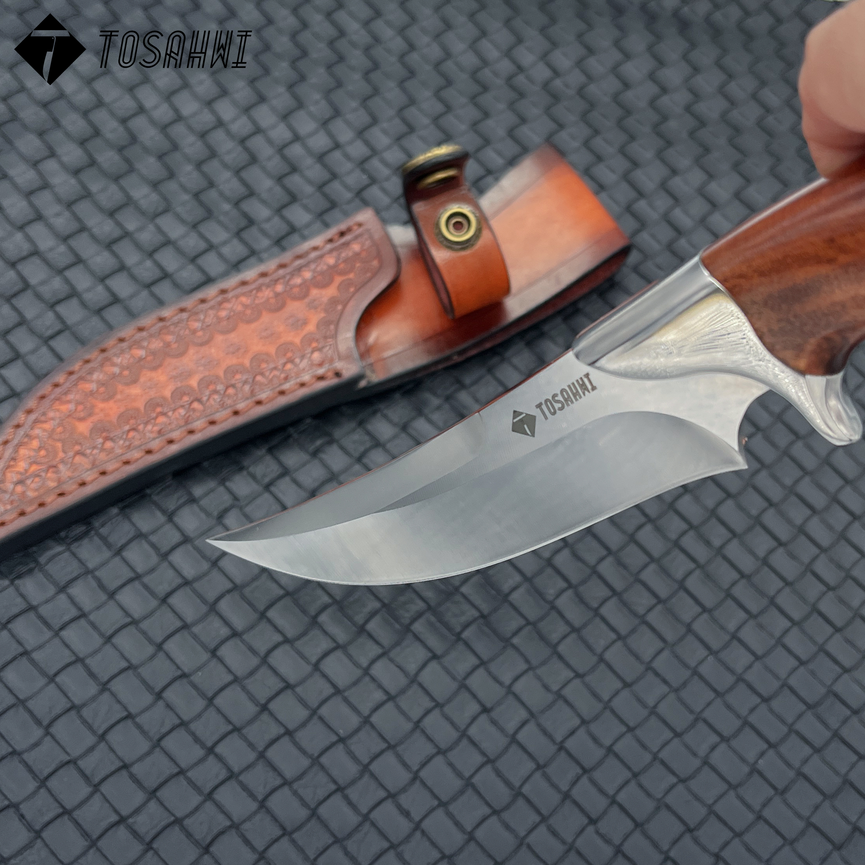 TOSAHWI HANDMADE Handmade Martensite Fixed Blades-69522