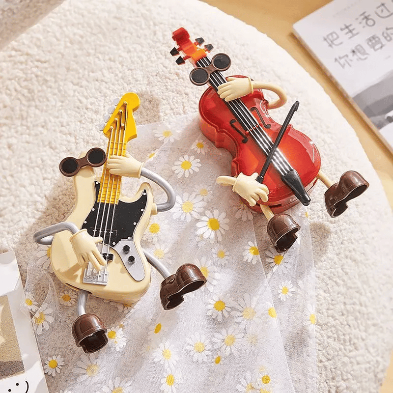 🎁TikTok Last Day Sale - 70% OFF🎉“Melody Meets Art” 🎻— Violin & Guitar Music Box Ornaments