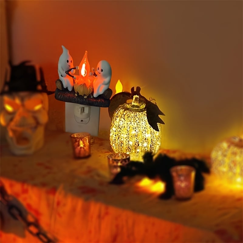 🎁TikTok Last Day Sale - 70% OFF👻Ghost Campfire Flickering Night Light