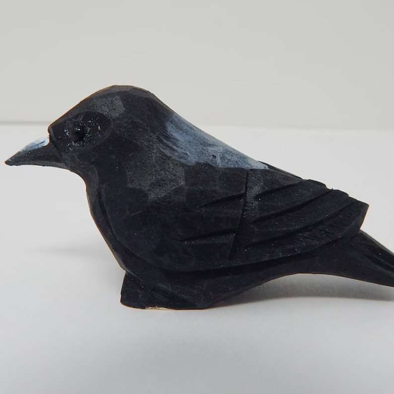 🔥Handmade Crow Woodcarving Art Ornament - Buy 3 Get Extra 15% Off & Free Shipping