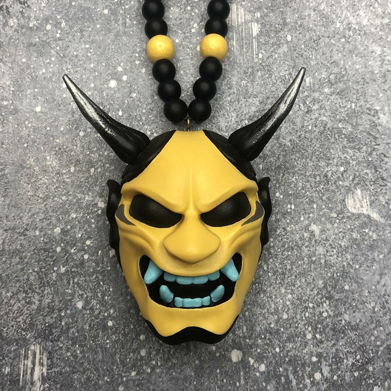 🔥Hot Sale🎉2023 Handcrafted Samurai Helmet Pendant