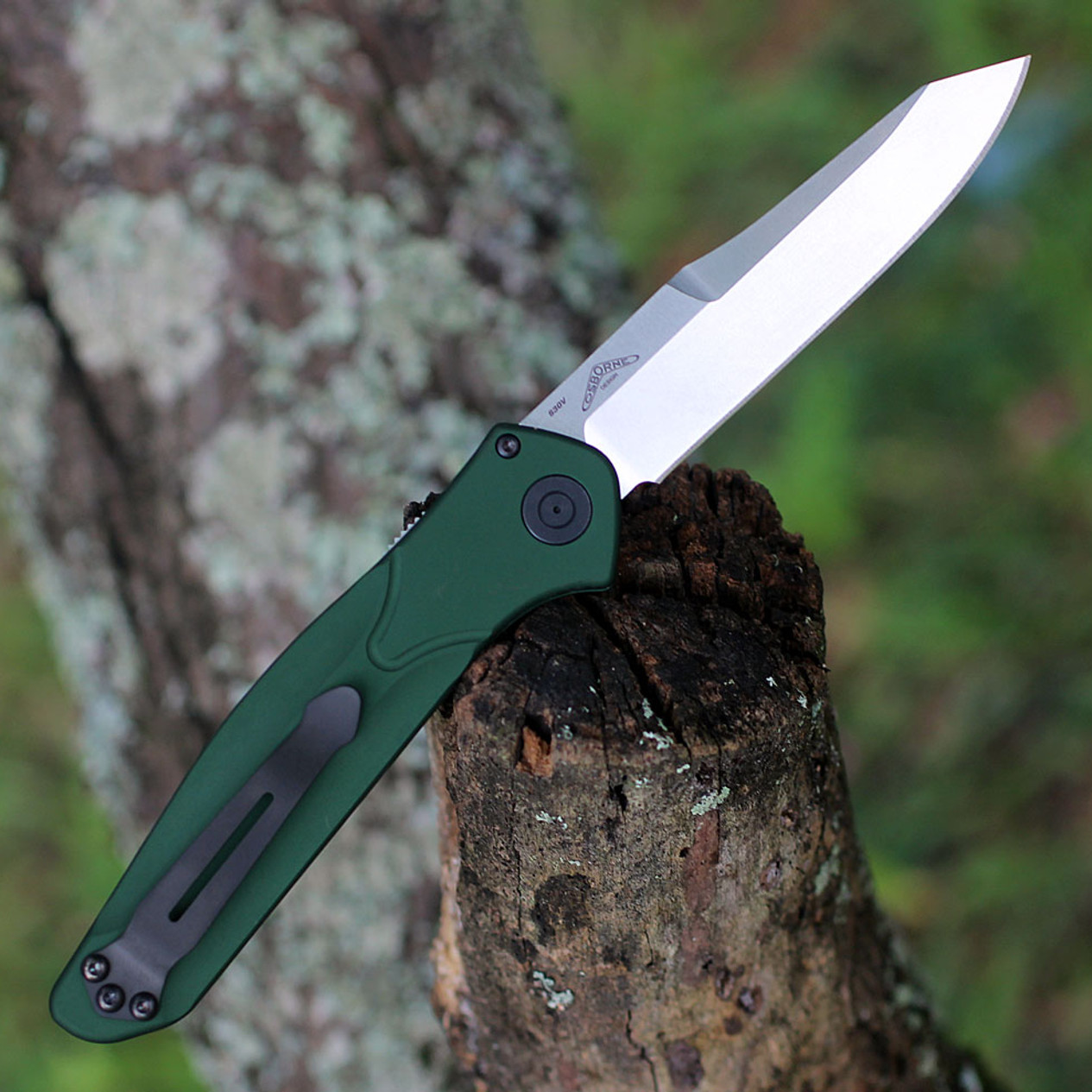 🔥Last Day Promo - 70% OFF 🦋9400 Osborne Auto - Green 6061-T6 Aluminum - CPM-S30V