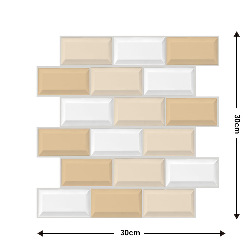 🔥2024 Store Celebration Promotion 50% OFF🔥10Pcs 3D Peel and Stick Wall Tiles(12x12 inches)