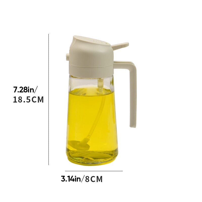 🔥(Last Day Promotion - 50% OFF) 2-in-1 Glass Oil Sprayer and Dispenser, BUY 2 FREE SHIPPING