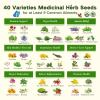 🔥Last Day 57% OFF🔥🍃The Forgotten Apothecary Seed Chest - 40 Varieties of Medicinal Herb Seeds