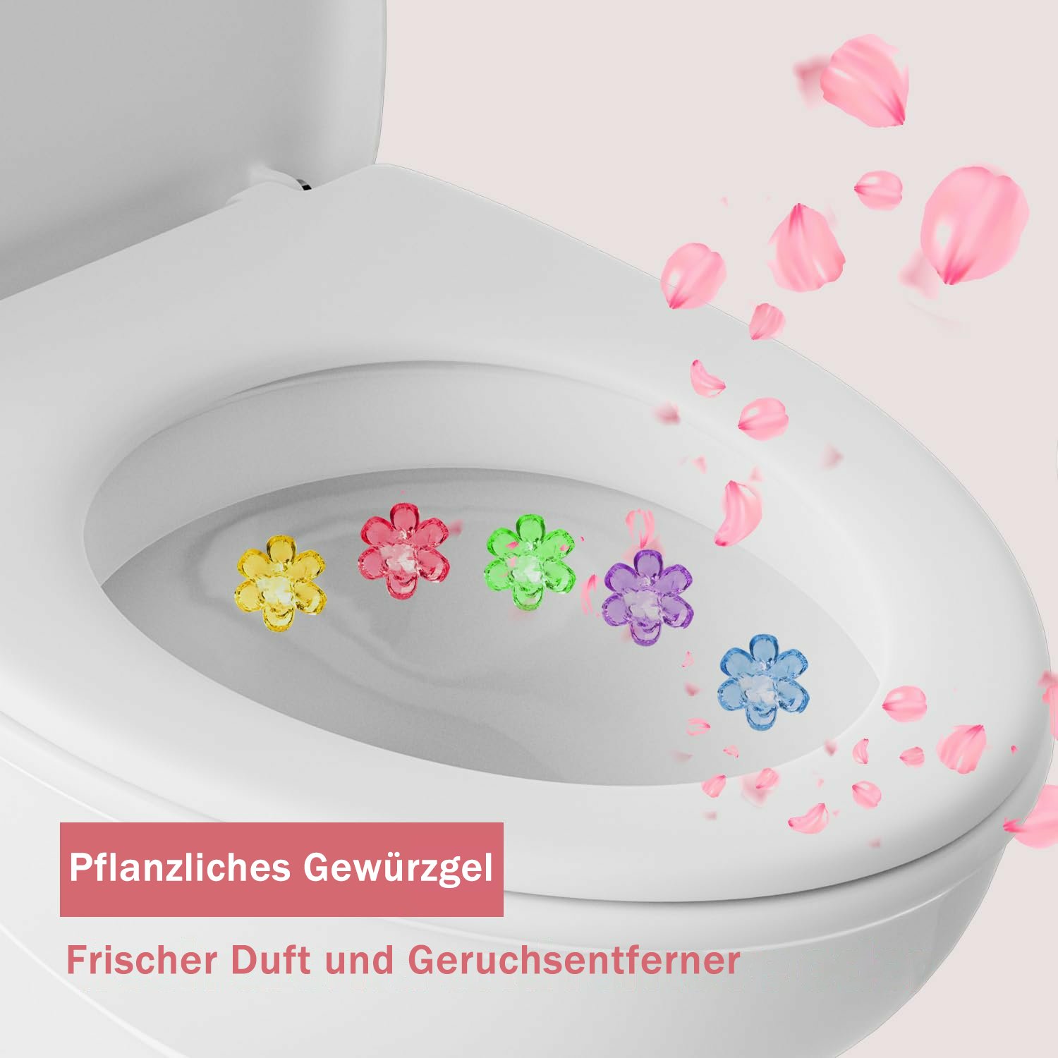 🔥Heißer Verkauf 49 % RABATT🚽84 Blumen Toilettenreiniger-Gelstempel
