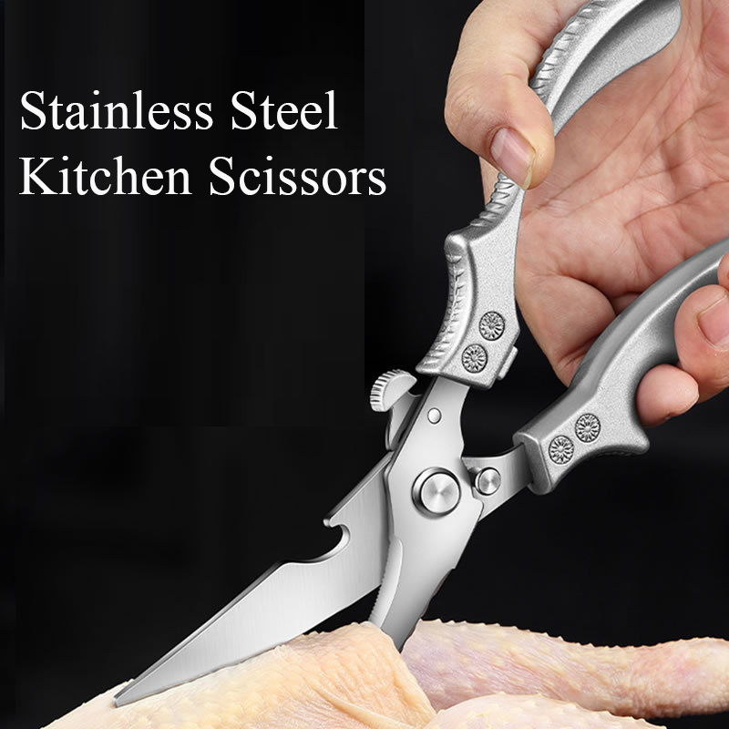 🎉🎉Early New Year Sale-Upgrade Heavy Duty Stainless Steel Kitchen Scissors(BUY MORE SAVE MORE)