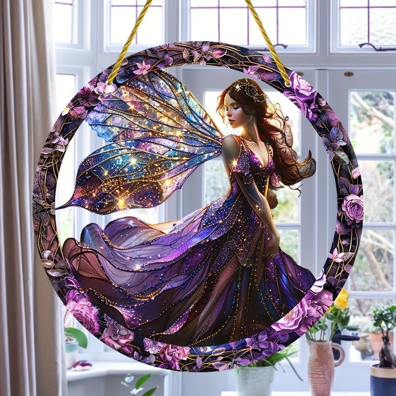 ✨Charming bohemian painted window pendants😻