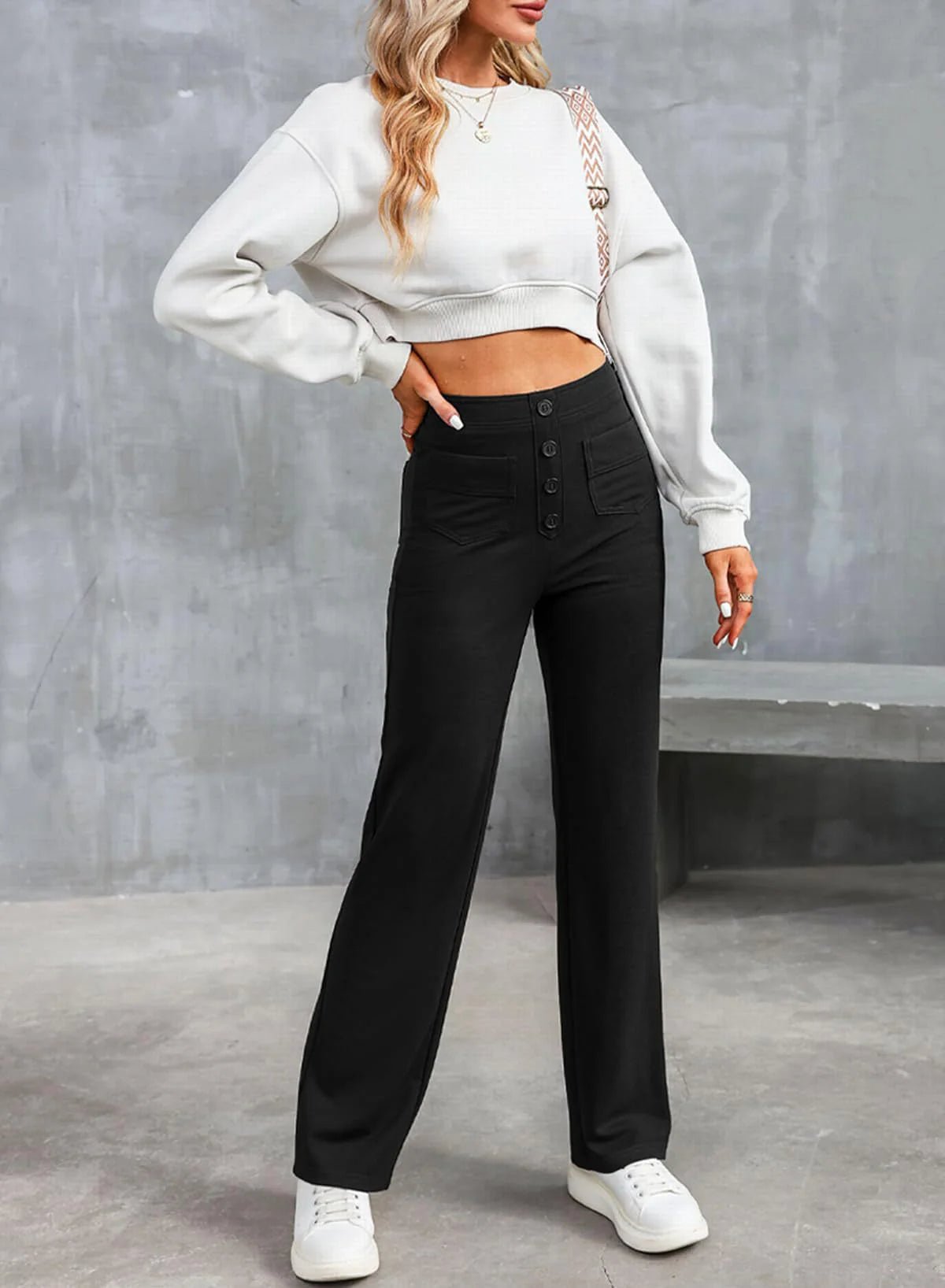🔥Dernier jour 70% DE RÉDUCTION 🔥- Pantalon très élastique avec plusieurs poches