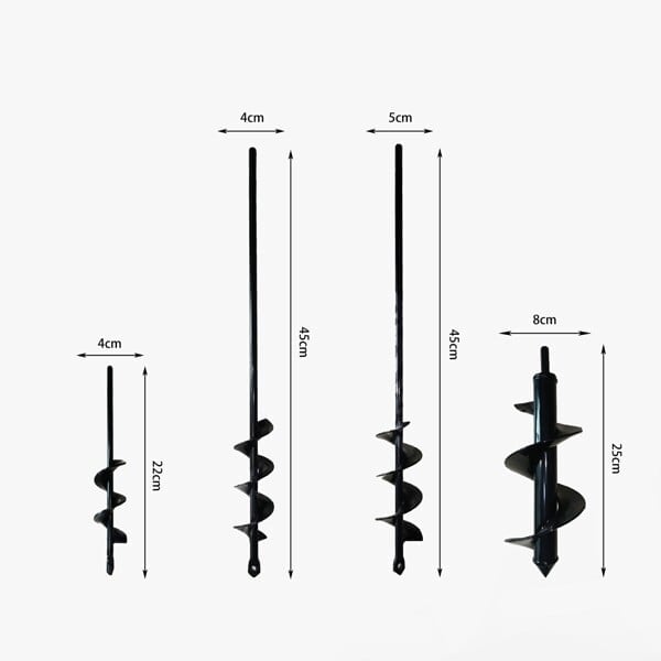 🔥LAST DAY SALE 50% OFF🔥Easy Gardening Auger Spiral Drill Bit