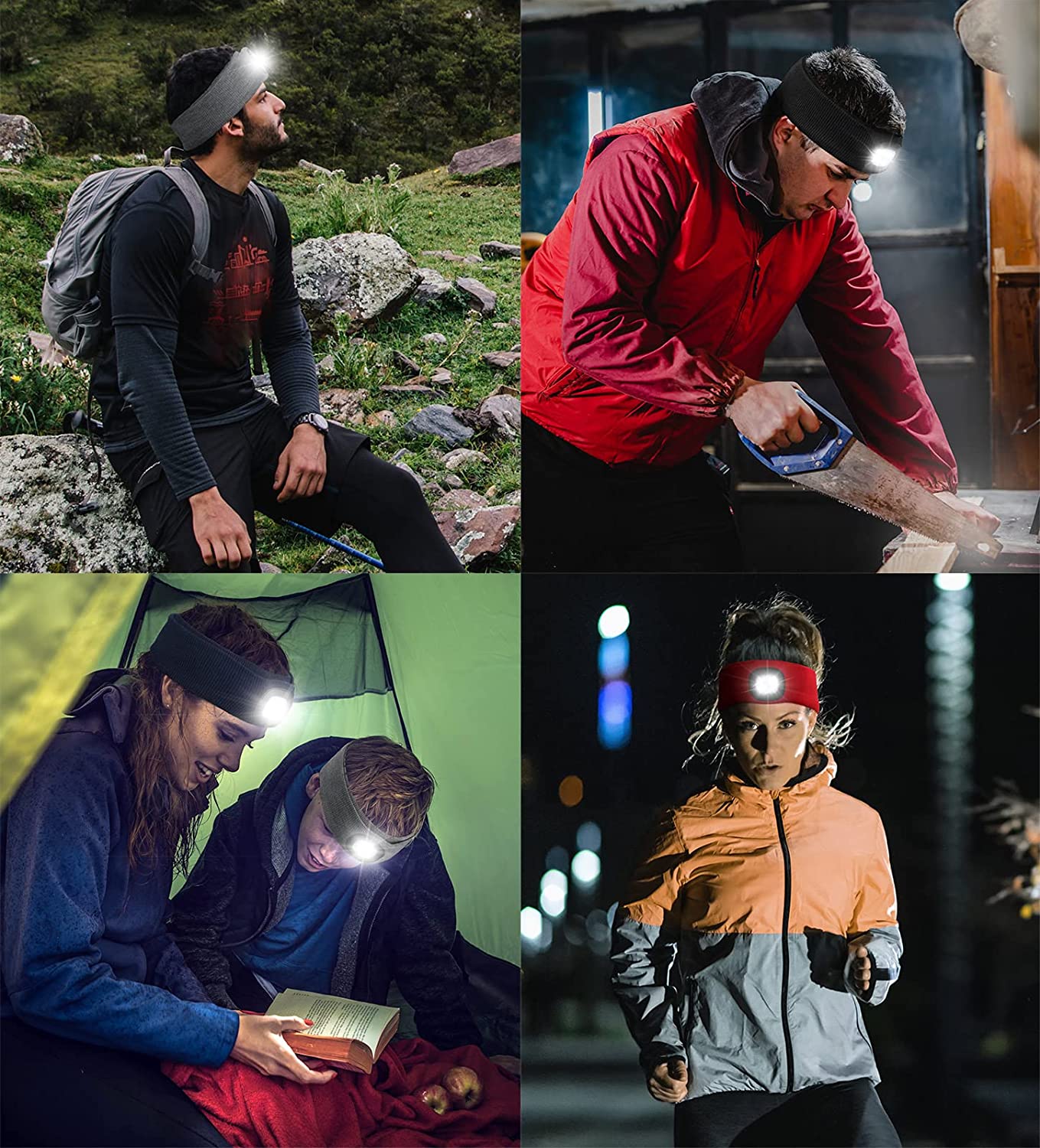 (🔥LAST DAY PROMOTION - SAVE 49% OFF) LED Headband Light-Buy 2 Free Shipping