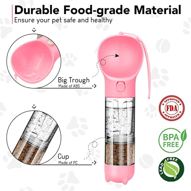 (NEW YEAR HOT SALE - 50% OFF) Ultimate Portable Pet Water Bottle - Buy 2 Free Shipping