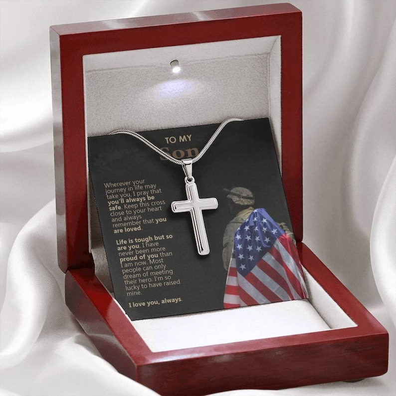 ✝️Military Cross Necklace Gift