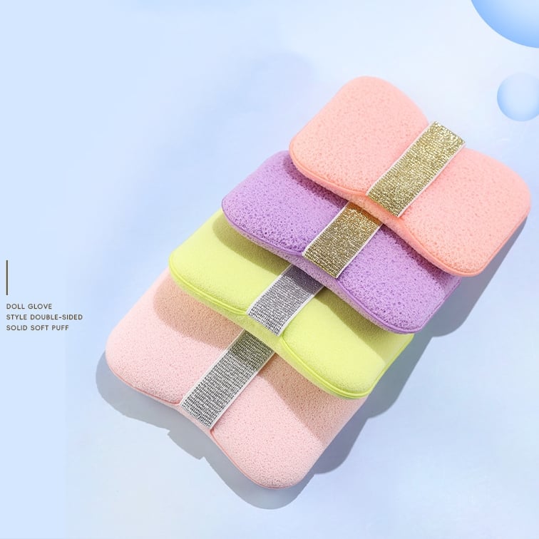 💥LAST DAY SALE 50% OFF💥Cloud-Soft Honeycomb Bath Sponge⚡BUY 2 GET 1 FREE
