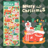 Christmas Stickers|Scrapbook Stickers|Sticker Sheet|Journal Stickers