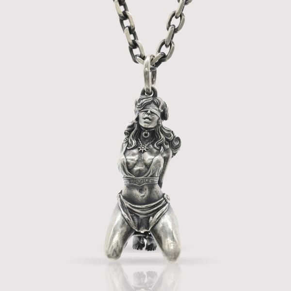 Last Day Promotion 49% OFF--🎁🔥Suffering Goddess Pendant Necklace