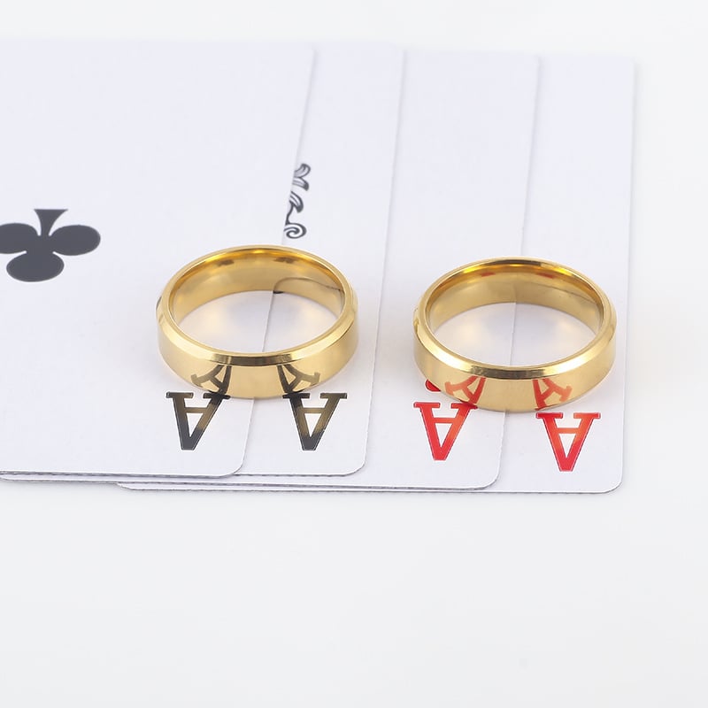 🔥Last Day Promotion 48% OFF-🎁-The Poker Magic Mirror Ring