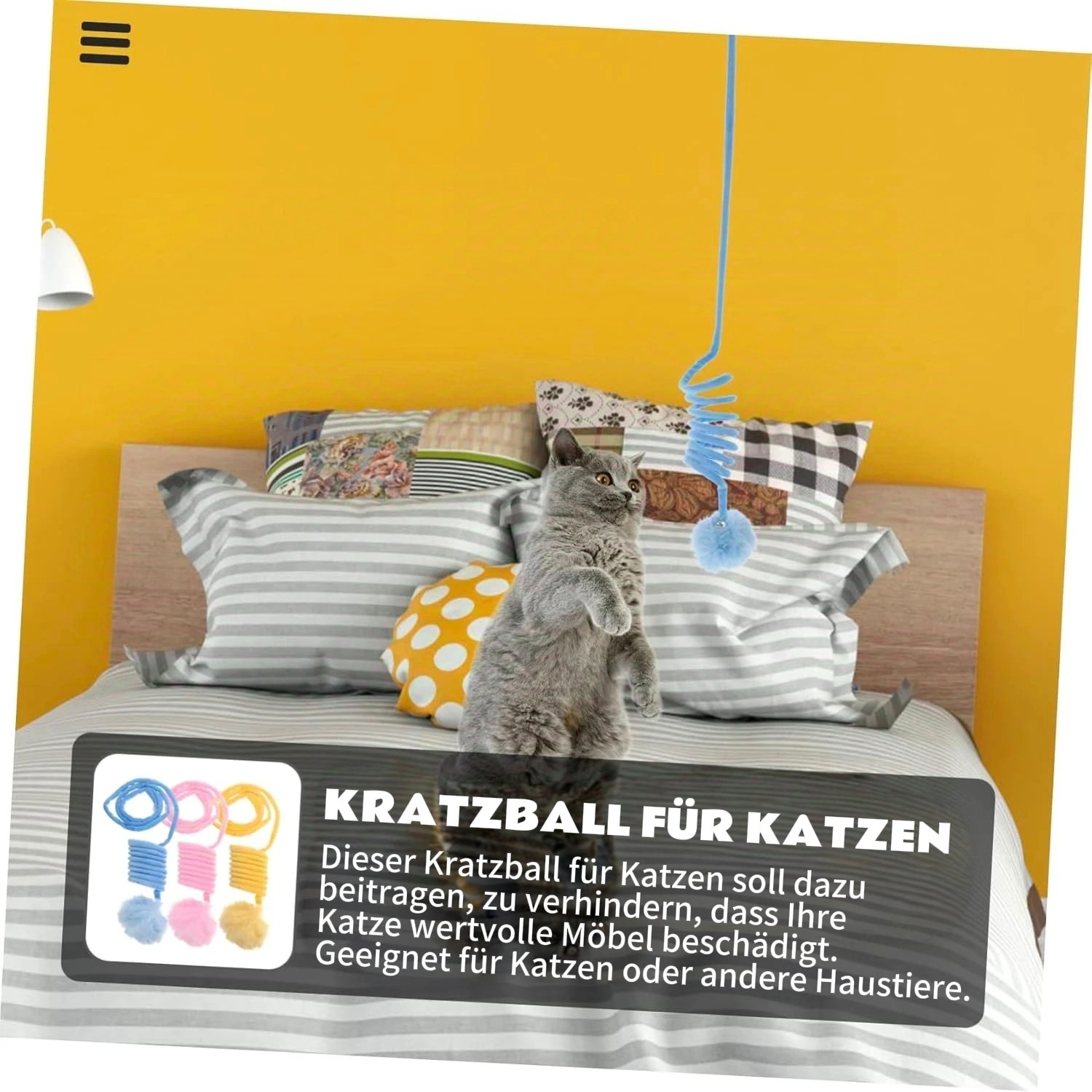 🔥Letzter-Tag-Aktion 49 % Rabatt 🔥Hängenden Katzenangelstab