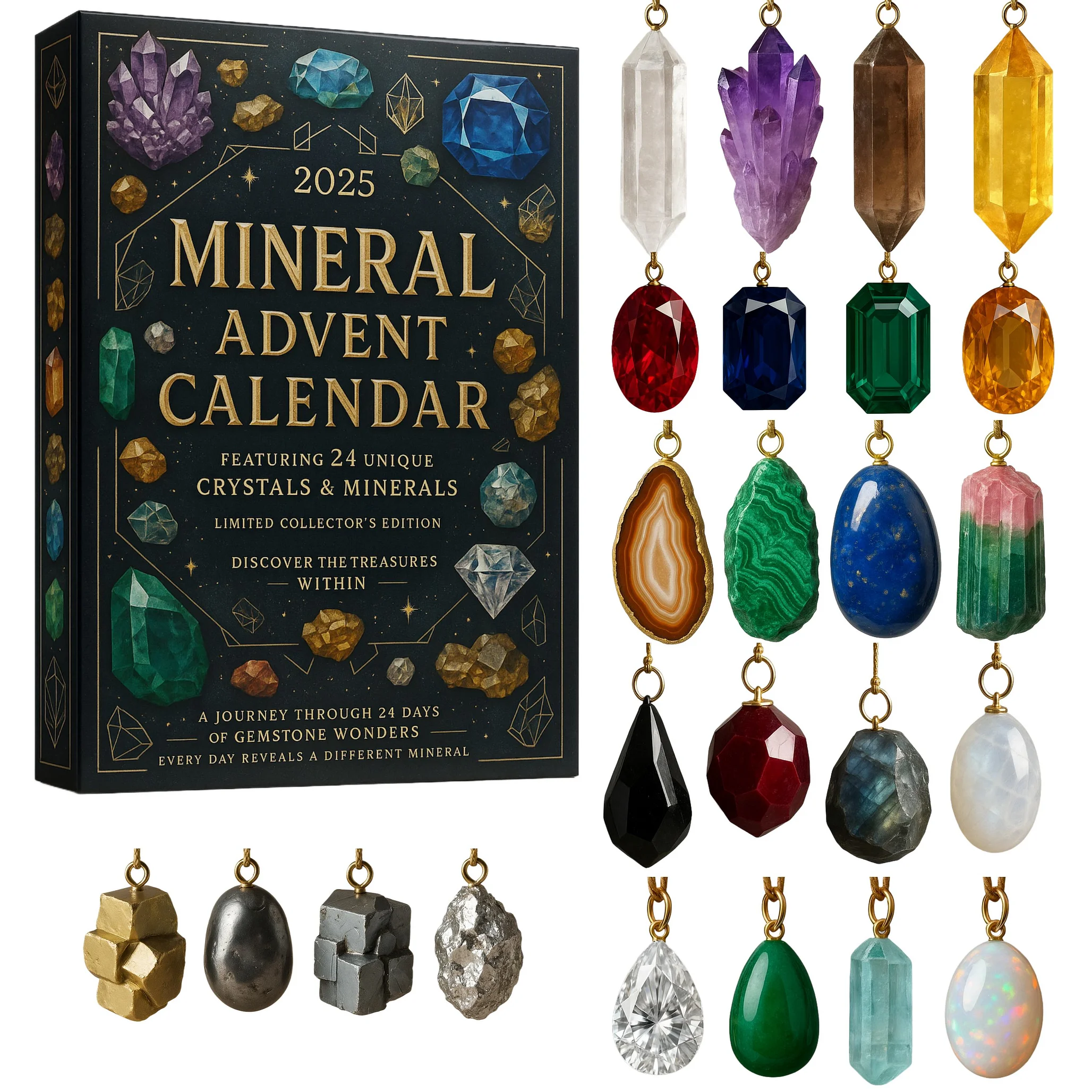 🔥Last Day 50% OFF -🎄Advent Calendar for Metal Projects for 2025💎