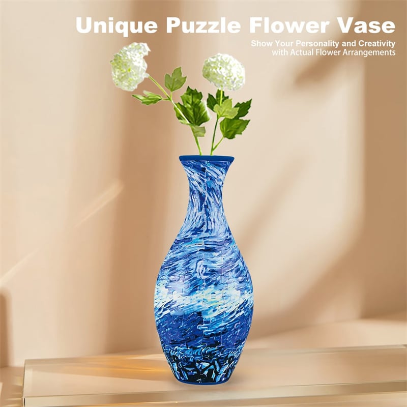 🎄Christmas Promotion-49% OFF🎄3D Art Puzzle Vase,Buy 2 Free Shipping