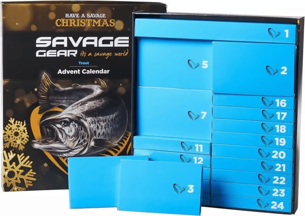 💥Christmas Sale 50% OFF 🎣 Savage Gear 2024 Advent Calendar