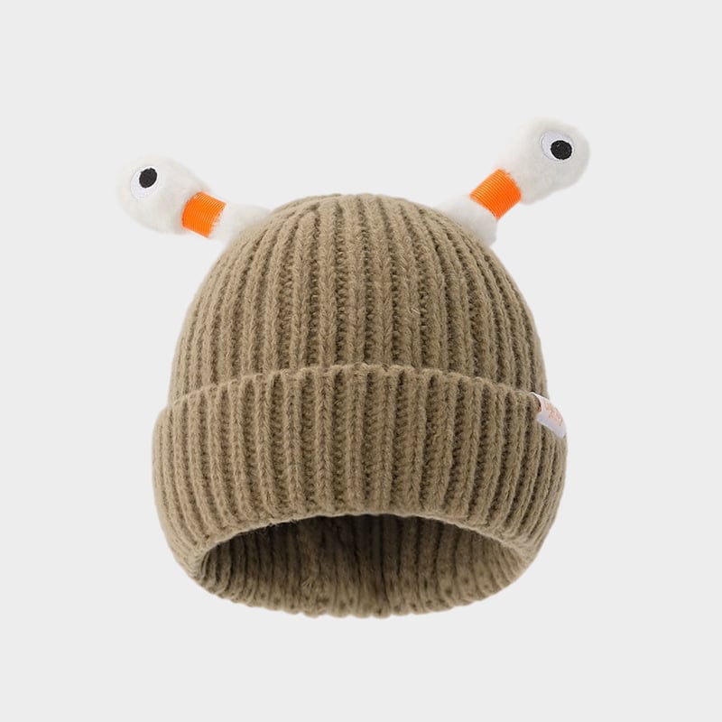 🔥Last Day Promotion - 70% OFF🎁Winter Parent-Child Cute Glowing Little Monster Knit Hat👽