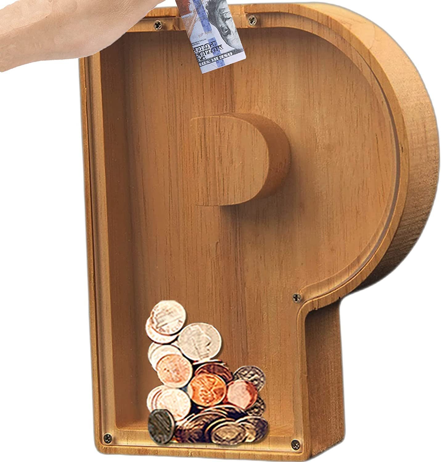 🎉LAST DAY -70%OFF - 🔥💵Piggy Bank-Wood Gift For Kids⚡Buy 2 Get Free Shipping