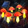 🍄Waterproof Solar Mushroom Lights Outdoor Decor,Garden Pathway Landscape Yard
