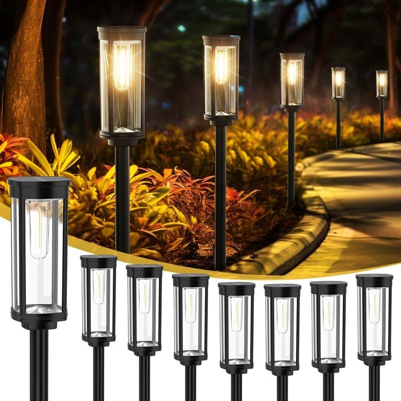 💥LAST DAY SALE 50% OFF💥Solar Pathway Lights⚡BUY 3 GET 1 FREE