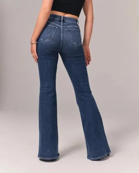 (🔥LAST DAY PROMOTION - 50% OFF) Ultra High Rise Stretch Flare Jean - Buy 2 Get Extra 10% Off & Free Shipping