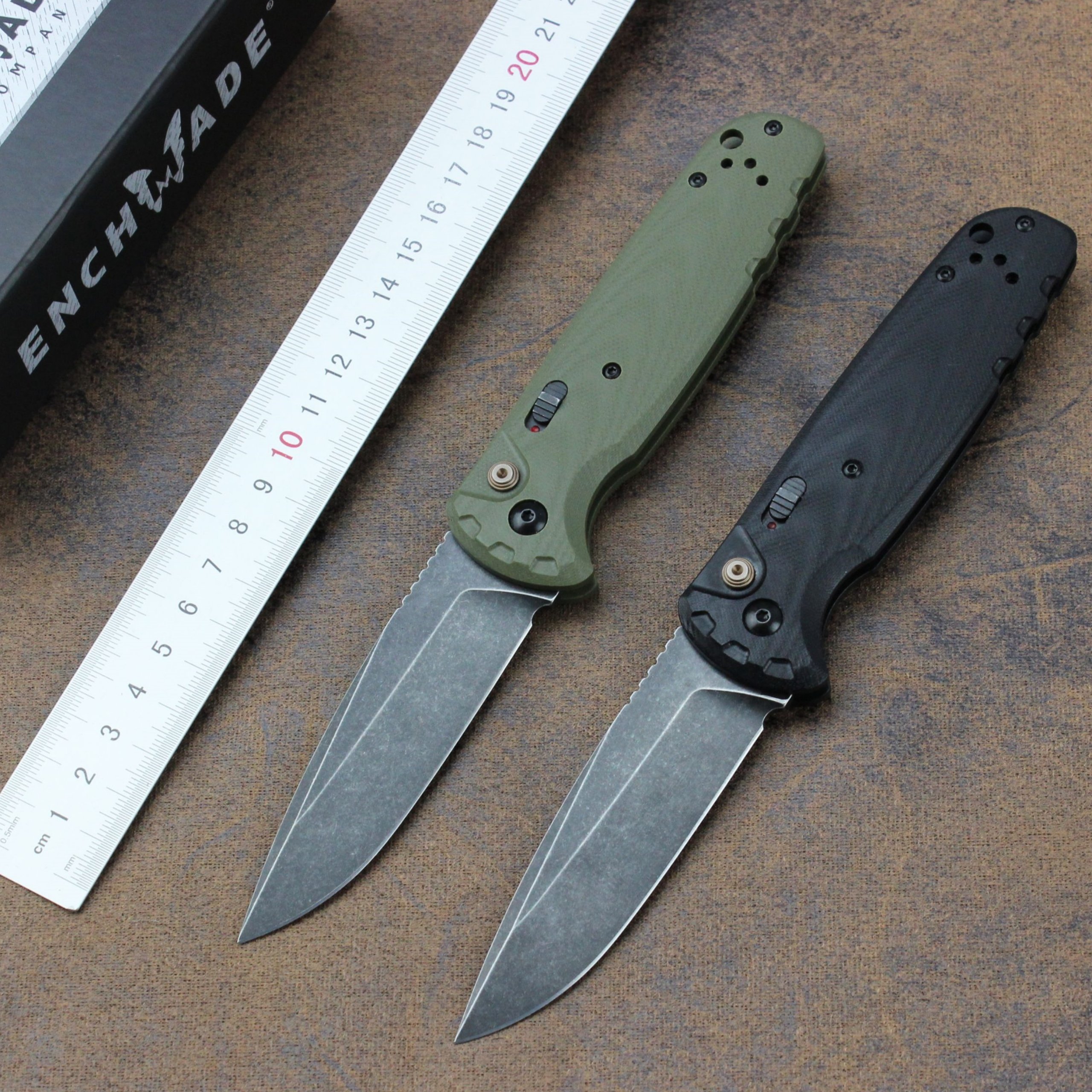 ⚡Last Day 70% OFF🦋BM 4300BK G10 Auto Folding Knife